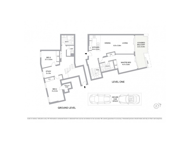 21A Hickson Road, Walsh Bay NSW 2000 Floorplan