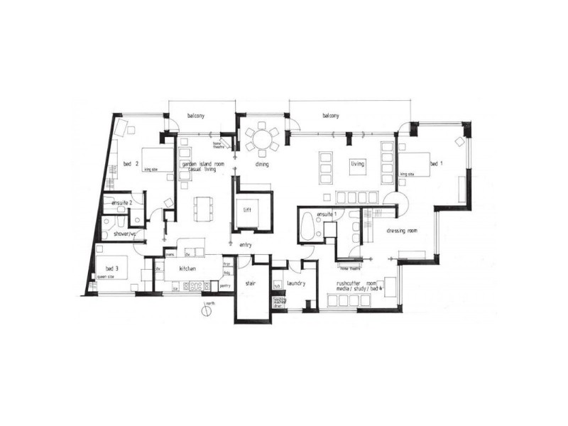 95 Elizabeth Bay Road, Elizabeth Bay NSW 2011 Floorplan