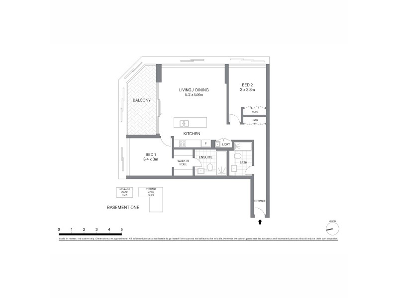 1302/209 Castlereagh Street, Sydney NSW 2000 Floorplan