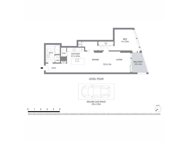 403/23 Shelley Street, Sydney NSW 2000 Floorplan