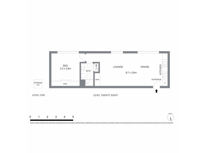 3281/65 Tumbalong Boulevard, Sydney NSW 2000 Floorplan