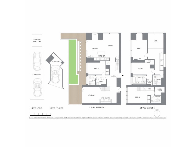 1501/101 Bathurst Street, Sydney NSW 2000 Floorplan