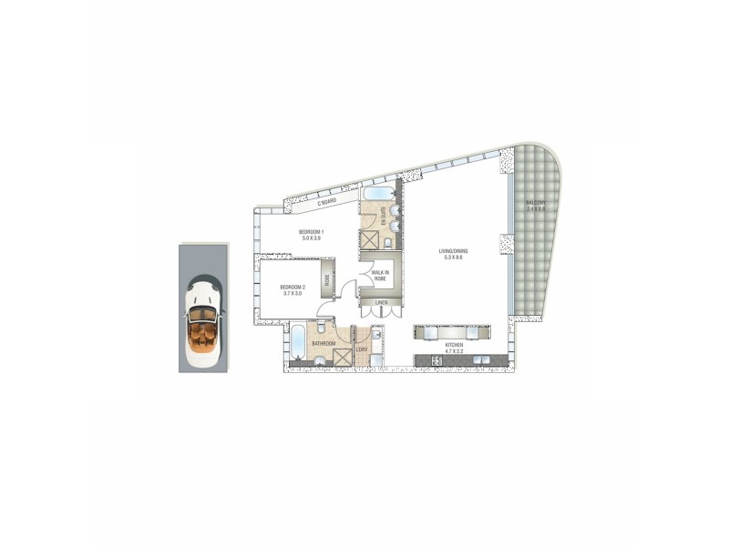 168 Kent Street, Sydney NSW 2000 Floorplan
