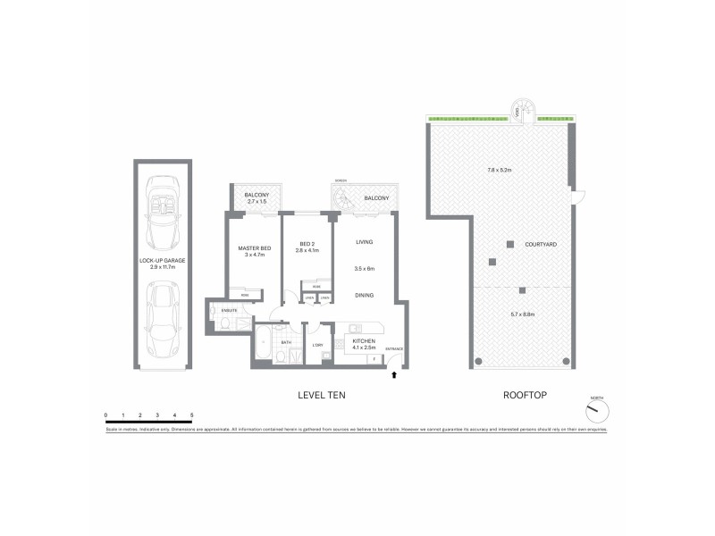 268/102 Miller Street, Pyrmont NSW 2009 Floorplan