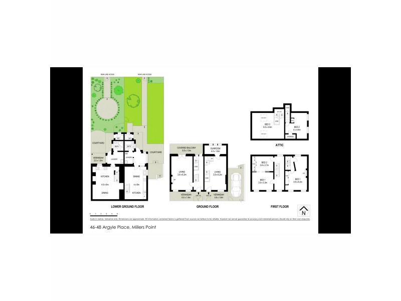48 Argyle Place, Millers Point NSW 2000 Floorplan