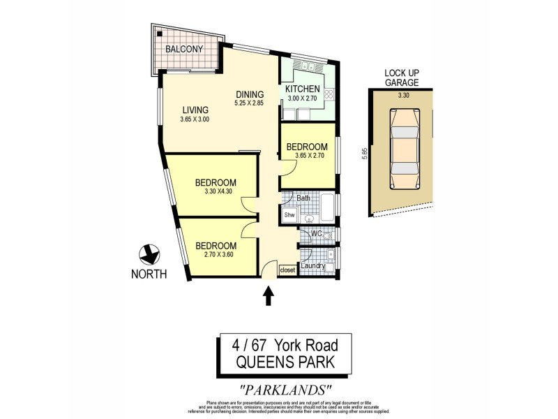 67 York Road, Queens Park NSW 2022 Floorplan