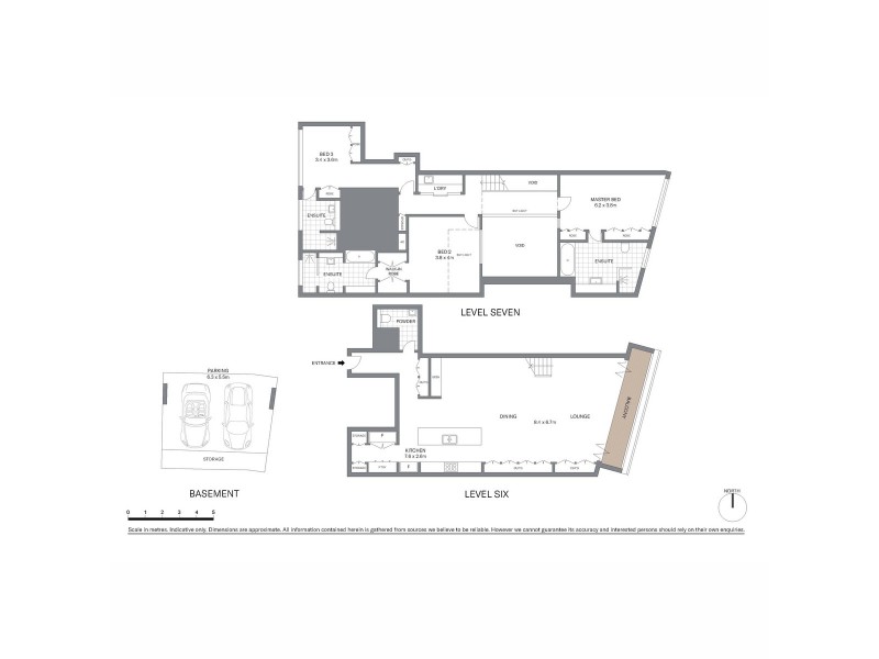 6C/185 Gloucester Street, Sydney NSW 2000 Floorplan