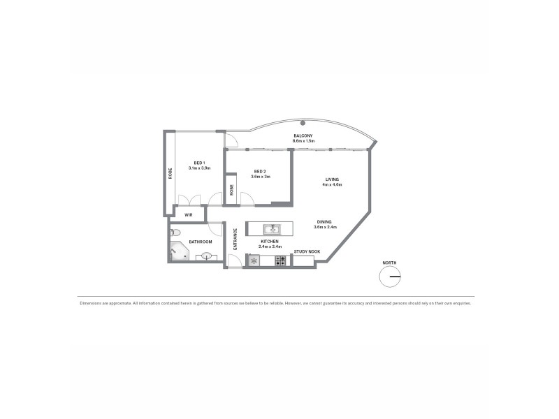 901/187 Kent Street, Sydney NSW 2000 Floorplan