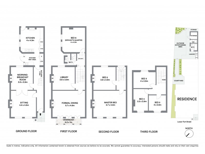 20 Lower Fort Street, Millers Point NSW 2000 Floorplan