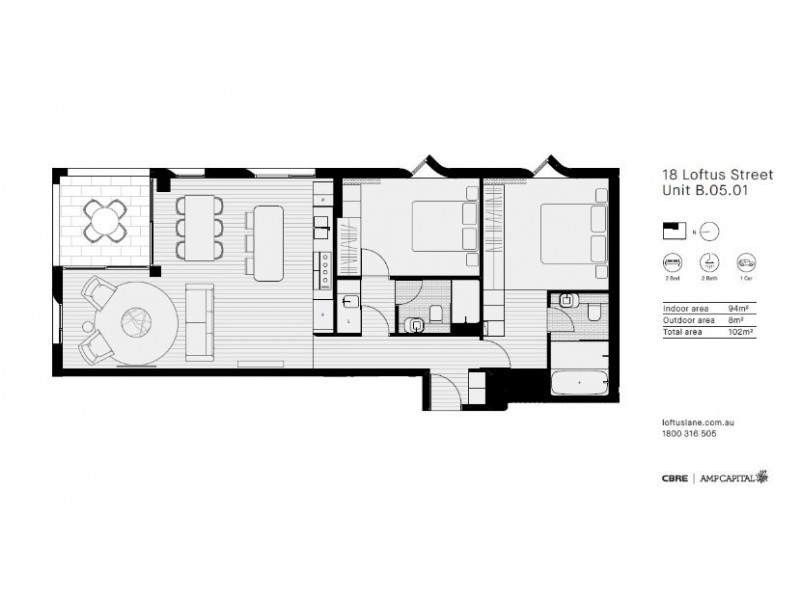 18 Loftus Street, Sydney NSW 2000 Floorplan