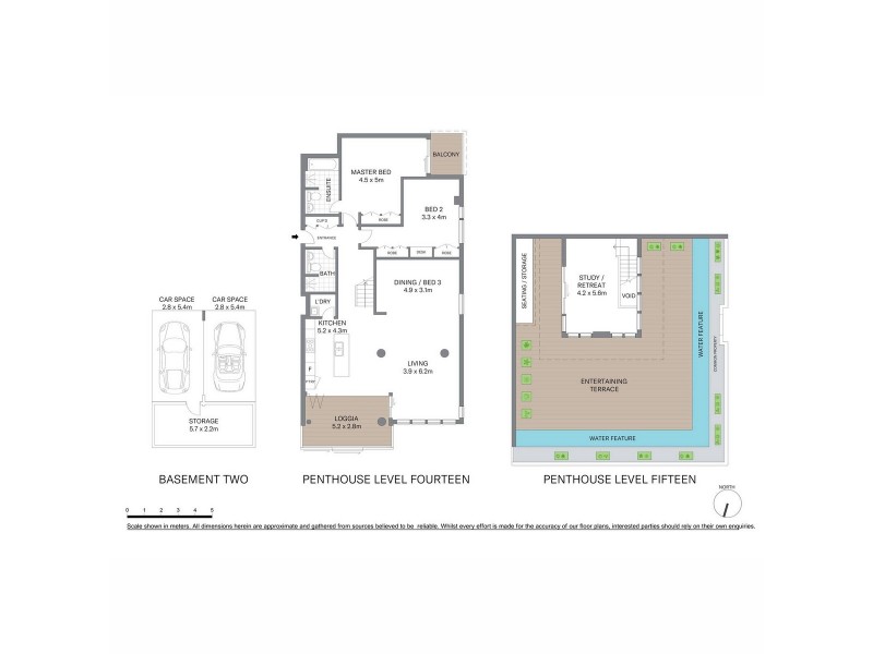 1402/3 Sterling Circuit, Camperdown NSW 2050 Floorplan