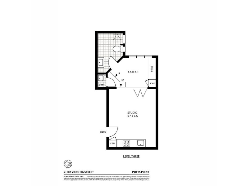 108 Victoria Street, Potts Point NSW 2011 Floorplan