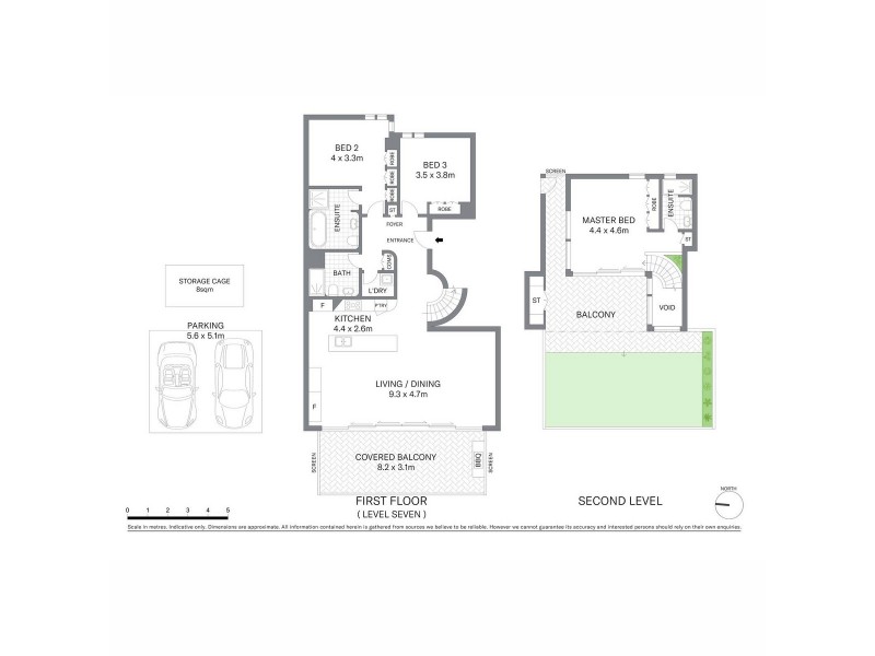 701/29 Barangaroo Avenue, Sydney NSW 2000 Floorplan