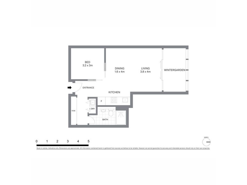 503/157 Liverpool Street, Sydney NSW 2000 Floorplan