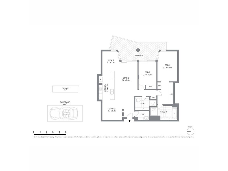 401/1 Pottinger Street, Walsh Bay NSW 2000 Floorplan