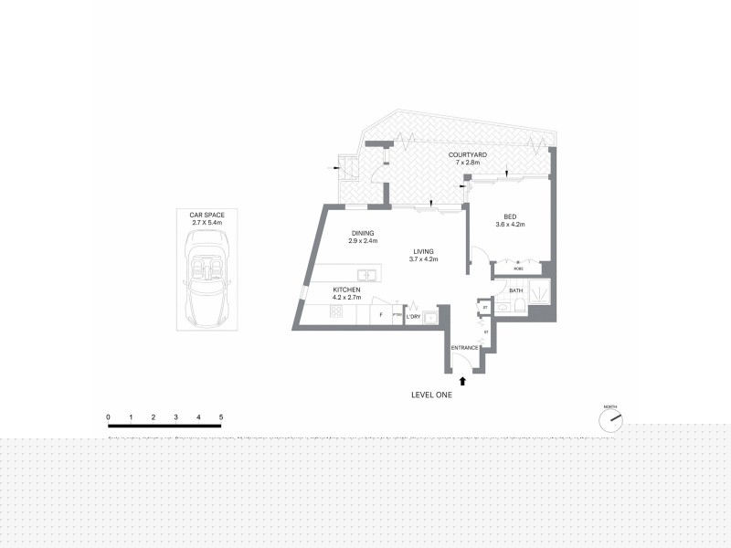 1111/12 Neild Avenue, Darlinghurst NSW 2010 Floorplan