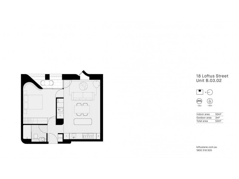 18 Loftus Street, Sydney NSW 2000 Floorplan