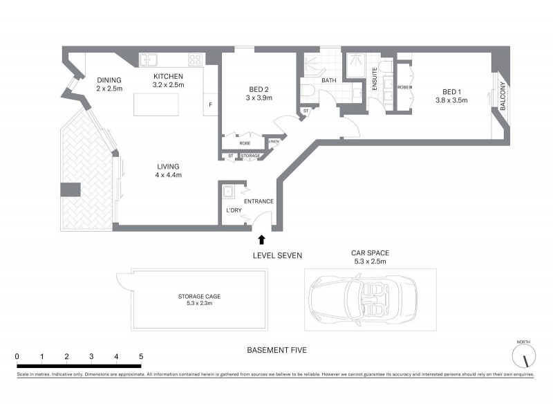 704/15 Young Street, Sydney NSW 2000 Floorplan
