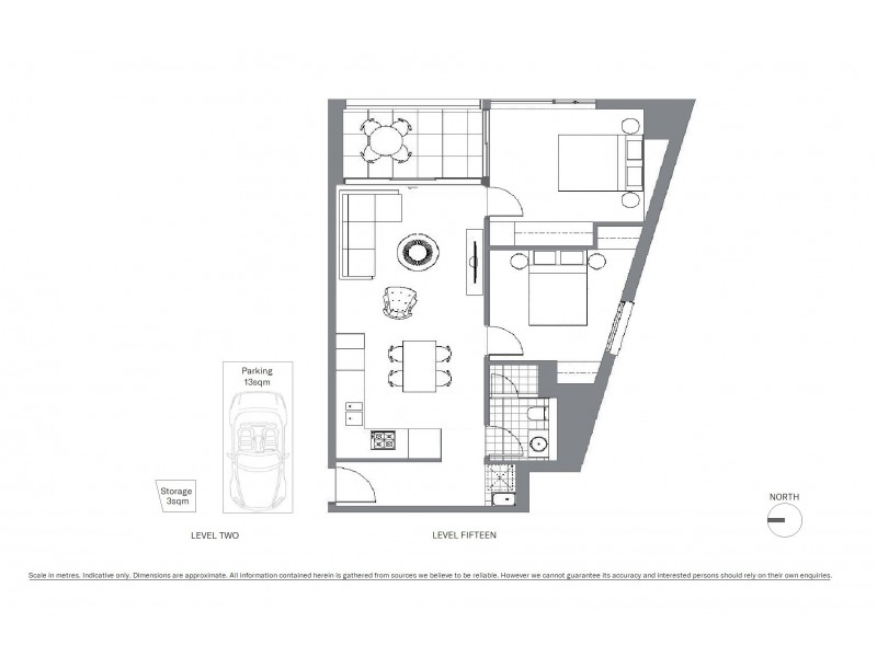 1504/83 Harbour Street, Sydney NSW 2000 Floorplan