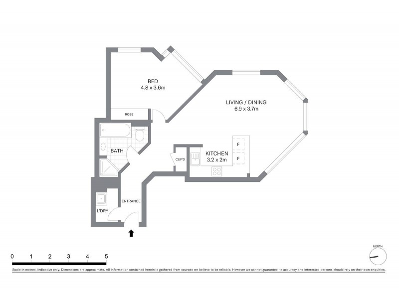 902/98 Gloucester Street, Sydney NSW 2000 Floorplan