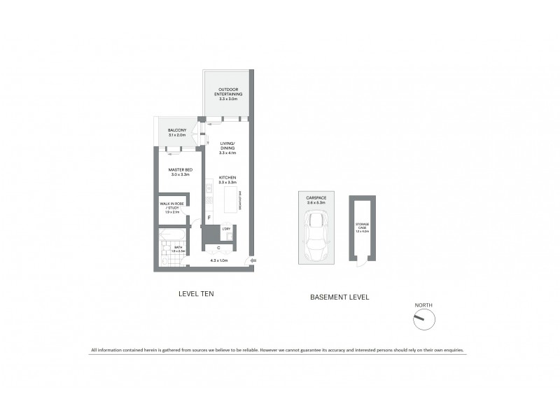 1006/35 Shelley Street, Sydney NSW 2000 Floorplan