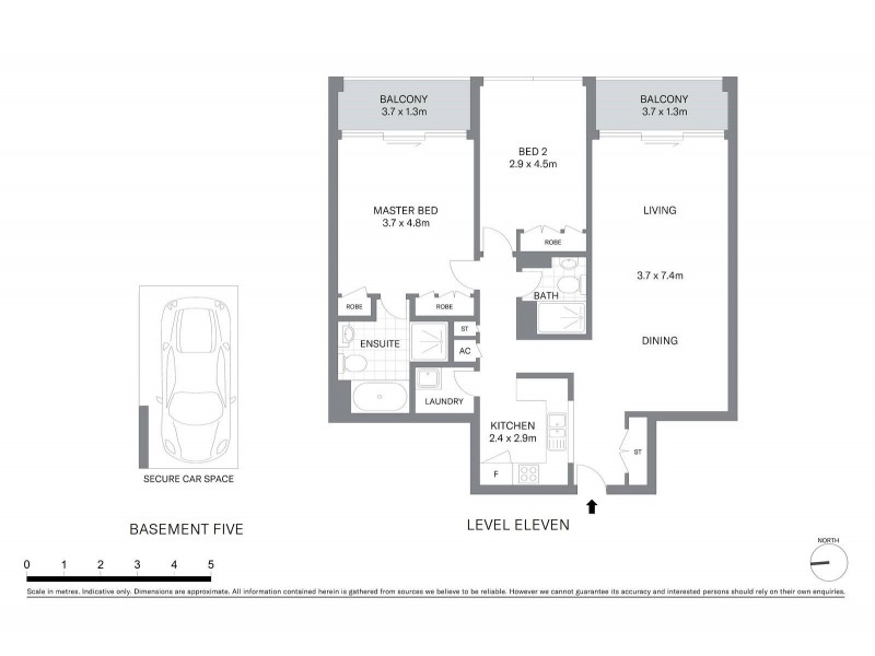 1102/281 Elizabeth Street, Sydney NSW 2000 Floorplan