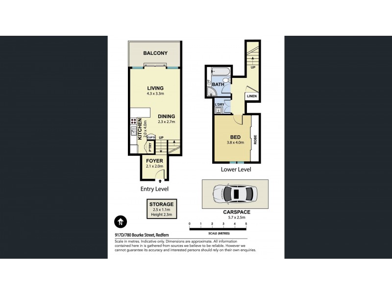 D917/780 Bourke Street, Redfern NSW 2016 Floorplan