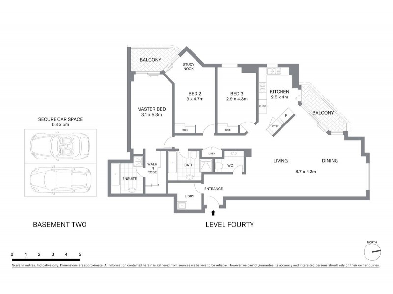 H207/2 Quay Street, Haymarket NSW 2000 Floorplan