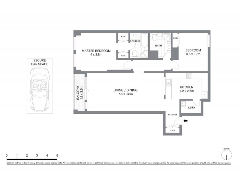 503/281 Elizabeth Street, Sydney NSW 2000 Floorplan