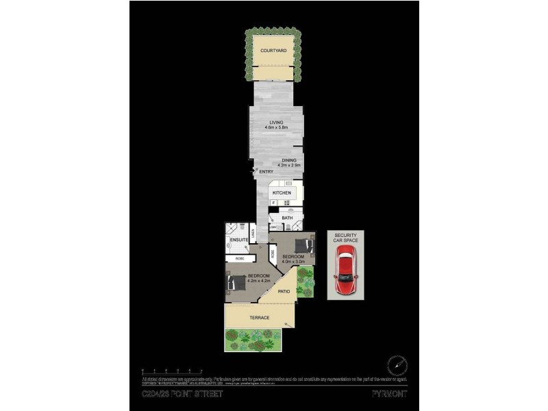 204C/26 Point Street, Pyrmont NSW 2009 Floorplan