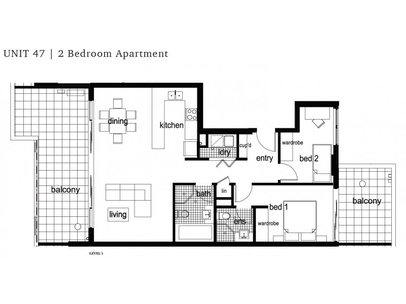 47/65-71 Cowper Street, Granville NSW 2142 Floorplan