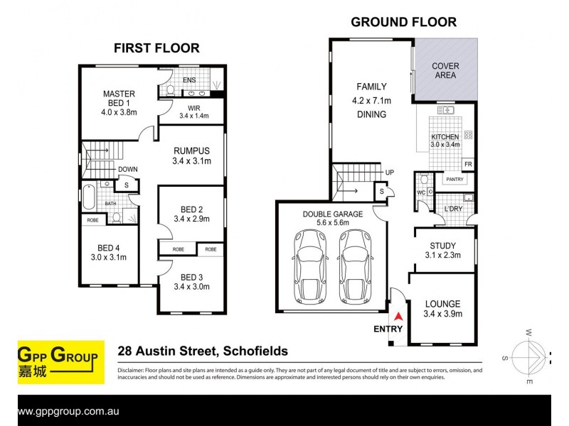 28 Austin Street, Schofields NSW 2762 Floorplan