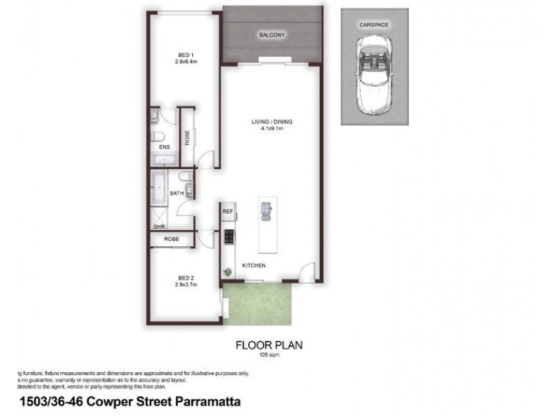 1503/36-46 Cowper Street, Parramatta NSW 2150