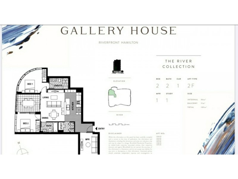 10505/7 Wharf Street, Hamilton QLD 4007 Floorplan