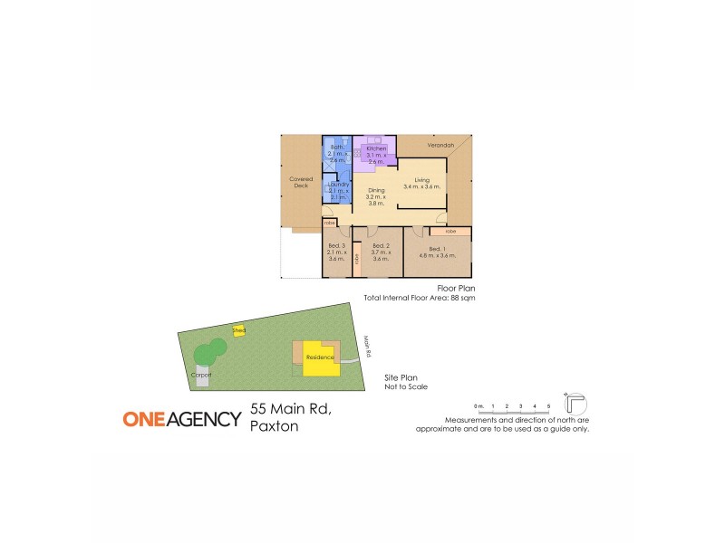 55 Main Road, Paxton NSW 2325 Floorplan