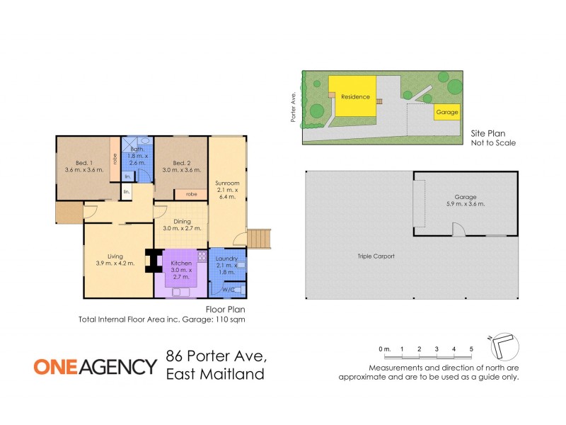 86 Porter Avenue, East Maitland NSW 2323 Floorplan