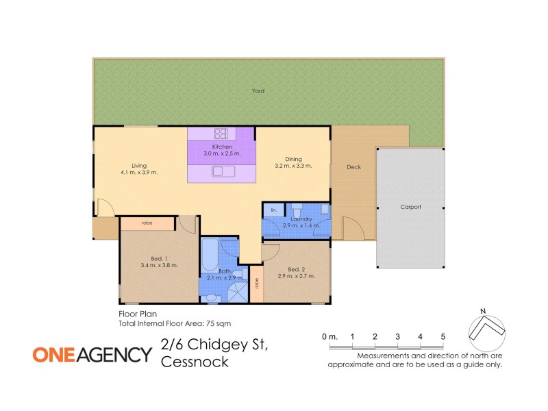 6 Chidgey Street, Cessnock NSW 2325 Floorplan