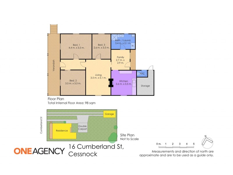 16 Cumberland Street, Cessnock NSW 2325 Floorplan