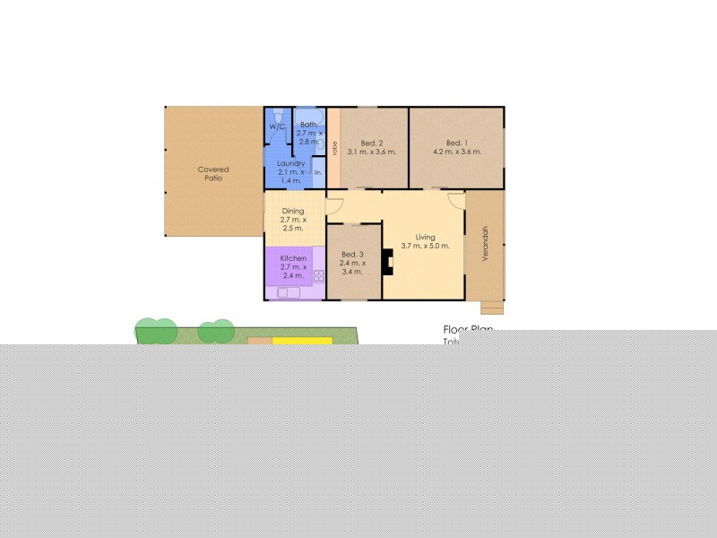 4 Condon Avenue, Cessnock NSW 2325 Floorplan