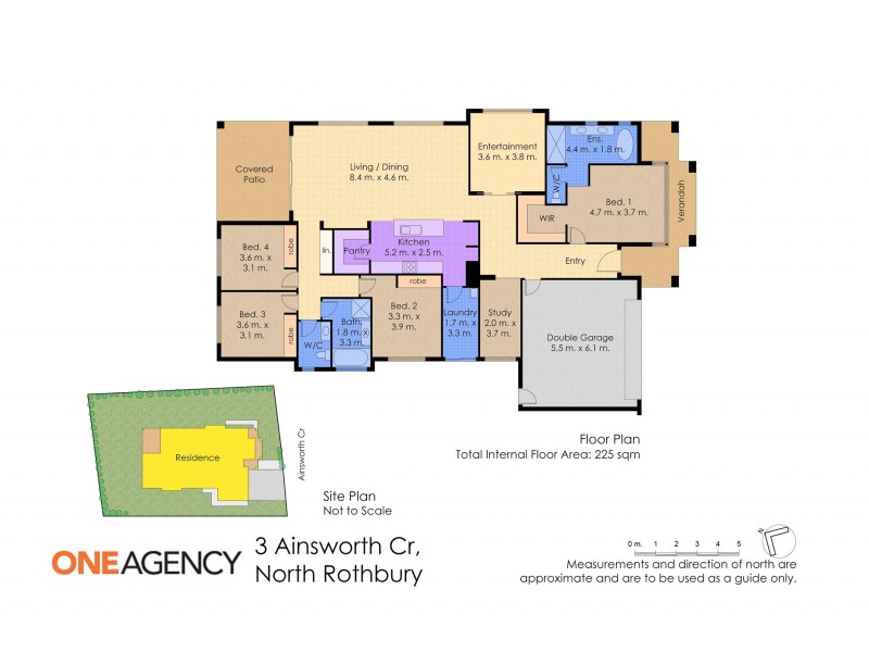 3 Ainsworth Cresent, North Rothbury NSW 2335 Floorplan