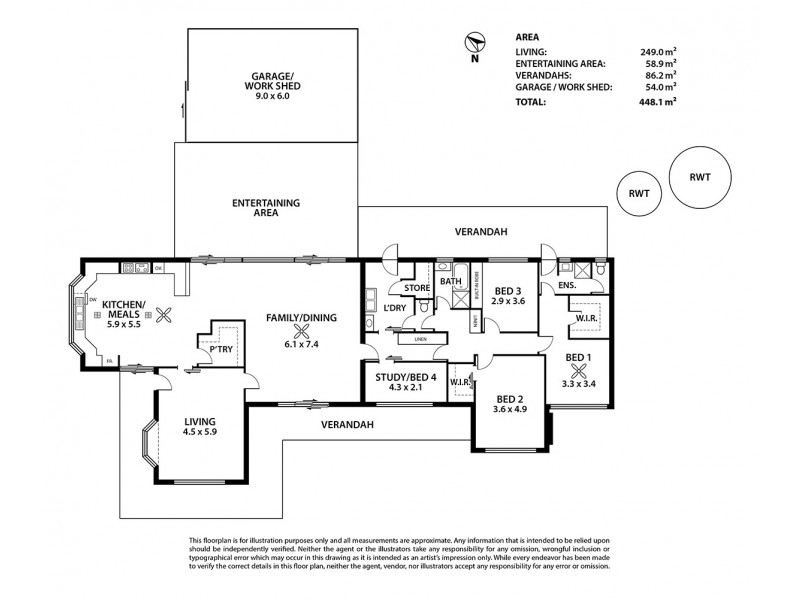 Murray Bridge SA 5253 Floorplan