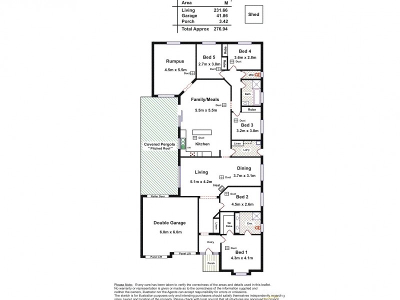 3 Scarborough Way, Mount Barker SA 5251 Floorplan