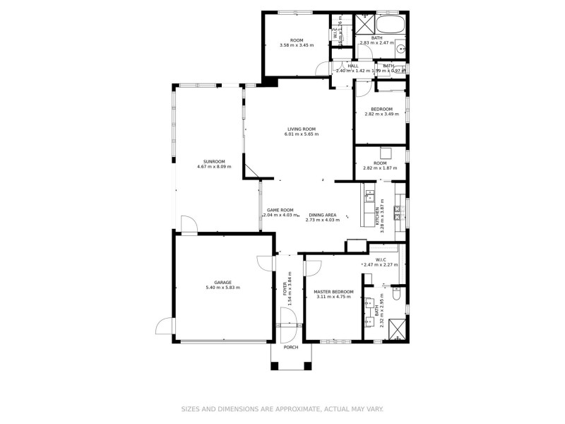 6 Aisbett Close, Lynbrook VIC 3975 Floorplan