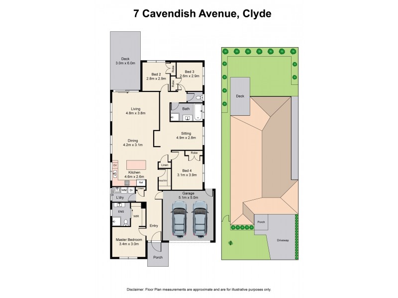 7 Cavendish Avenue, Clyde VIC 3978 Floorplan