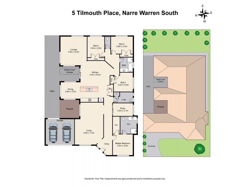 5 Tilmouth Place, Narre Warren South VIC 3805 Floorplan