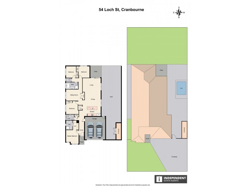 54  Loch Street, Cranbourne VIC 3977 Floorplan
