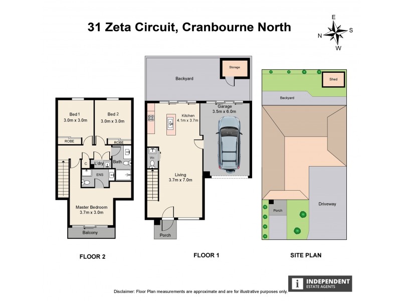 31 Zeta Circuit, Cranbourne North VIC 3977 Floorplan