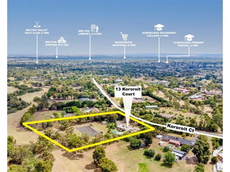 13 kororoit Court, Kurunjang VIC 3337