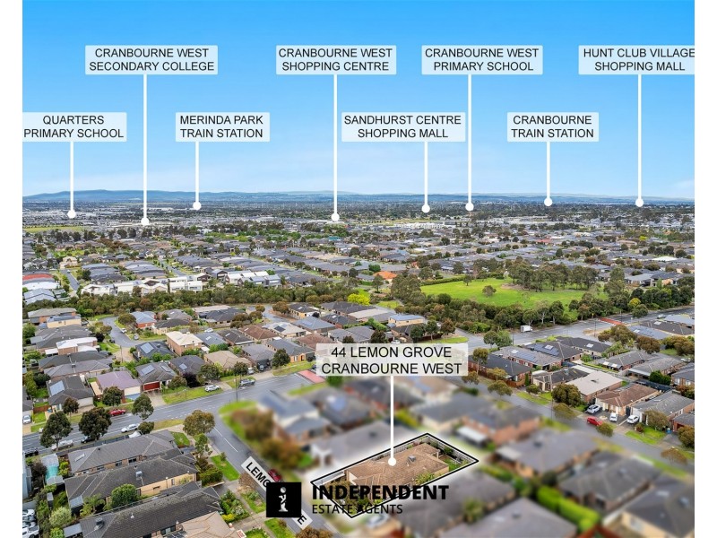 44 LEMON GROVE, Cranbourne West VIC 3977