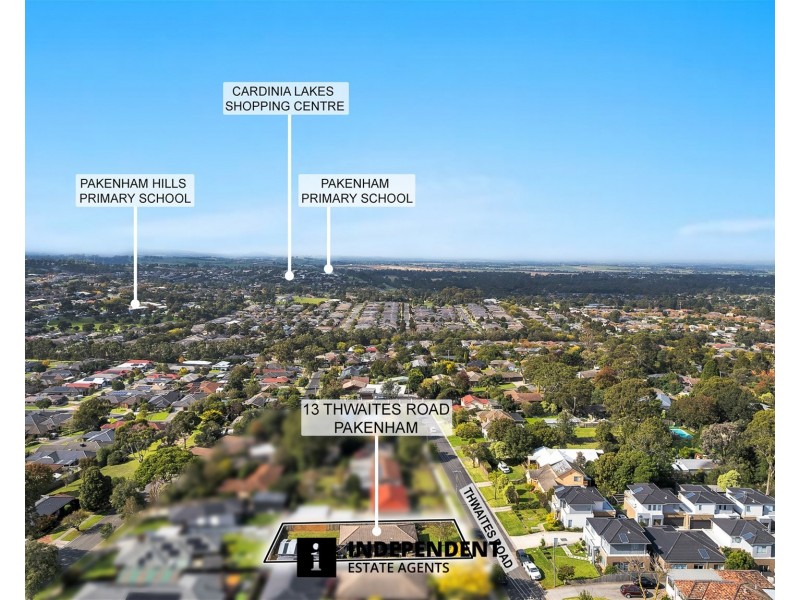 13 THWAITES ROAD, Pakenham VIC 3810